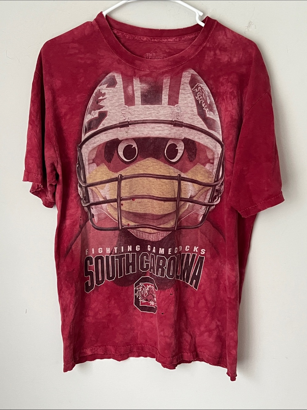 The Mountain Vintage South Carolina Gamecocks Helmet Tee L ®️